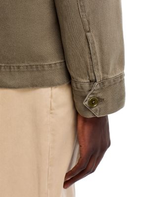 Garment Dyed Denim Work Jacket