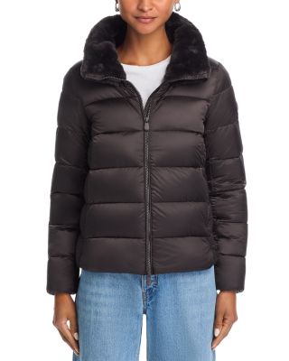 Mei Faux Fur Collar Coat