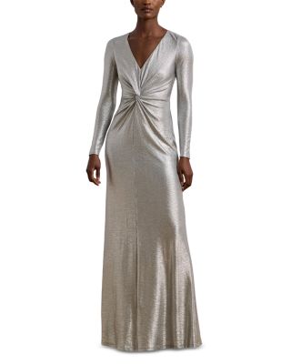 Ralph Lauren - Metallic Twist Gown