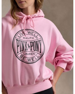 Pink Pony Live Well Be Well Hoodie