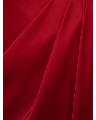 Satin Asymmetric Dress