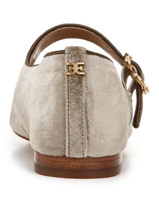 Women's Michaela Square Toe Buckled Mary Jane Flats