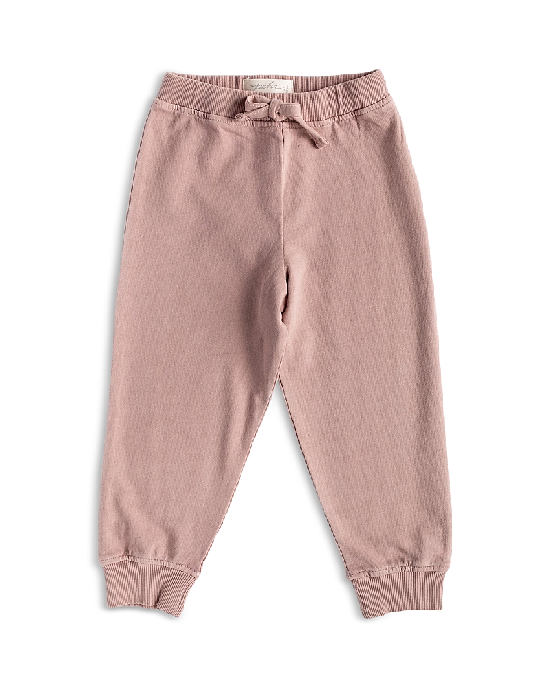 Pehr Unisex French Terry Jogger Pants - Little Kid In Soft Peony