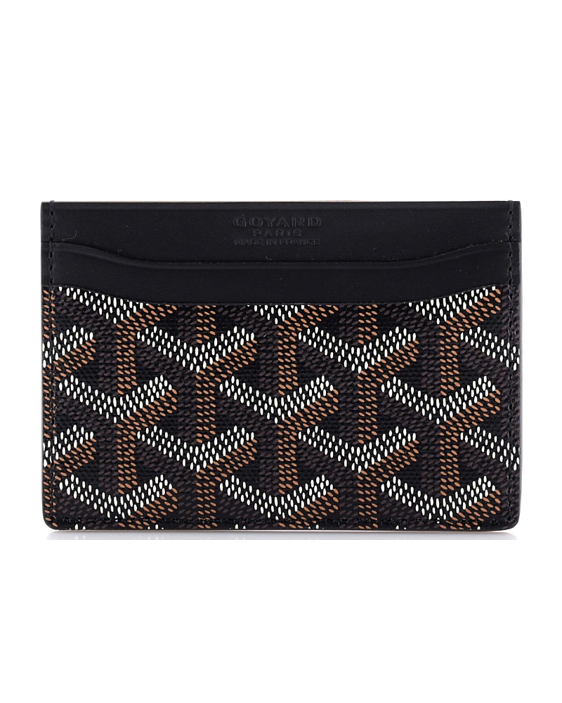 Pre-Owned Goyard Saint Sulpice Card Holder Coated Canvas