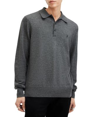 ALLSAINTS - Kilburn Long Sleeve Polo Sweater