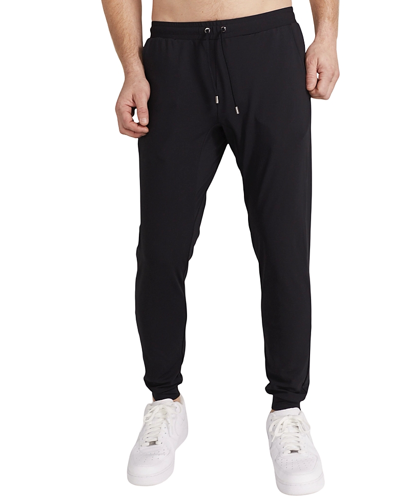 Redvanly Donahue Jogger Pants In Black
