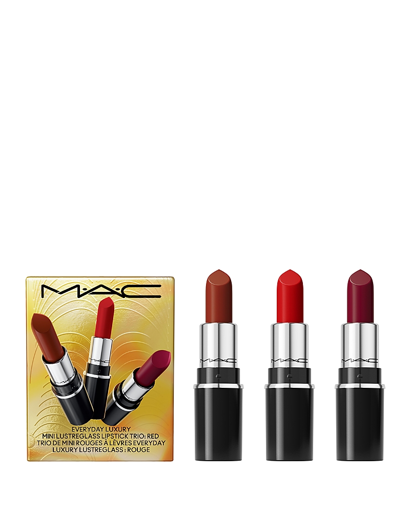 MAC Everyday Luxury Mini Lustreglass Lipstick Trio ($45 value)