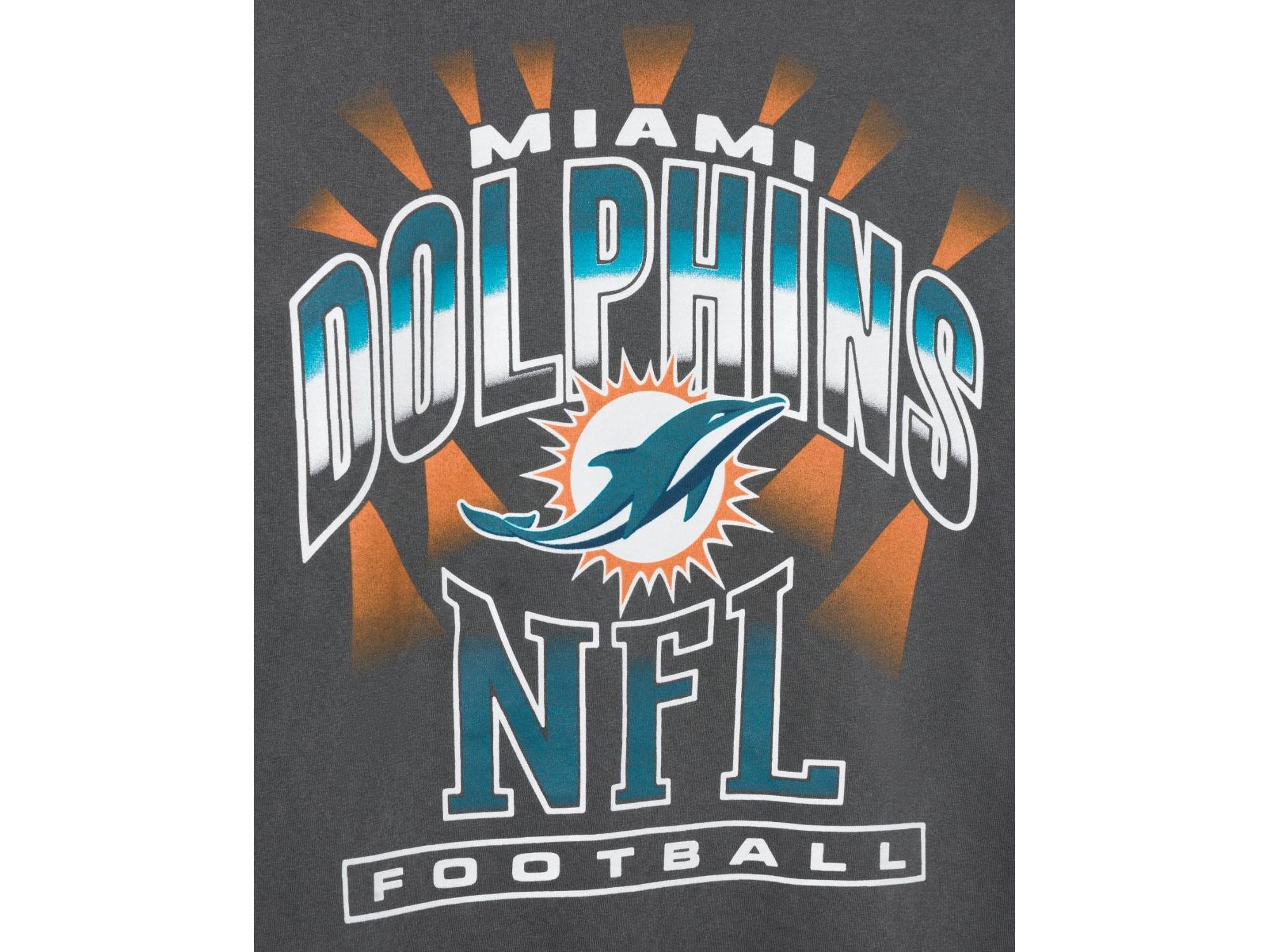 Unisex NFL Miami Dolphins Chrome Flea Market Tee — Image 3