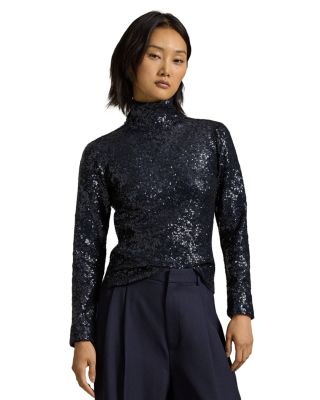 Ralph Lauren - Sequin Turtleneck