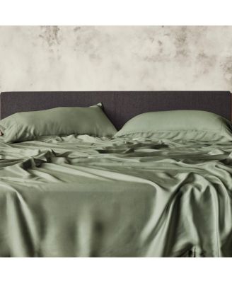  Luxe CleanBamboo Sateen+ Flat Sheet, Queen