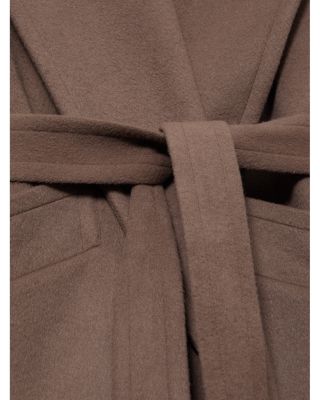 Bridget Wool-Blend Blindseam Coat