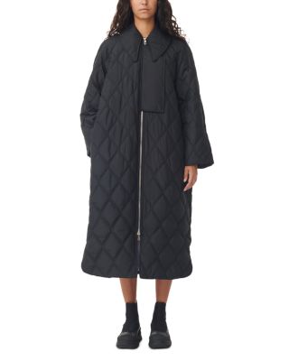 GANNI - Ripstop Quilted Coat