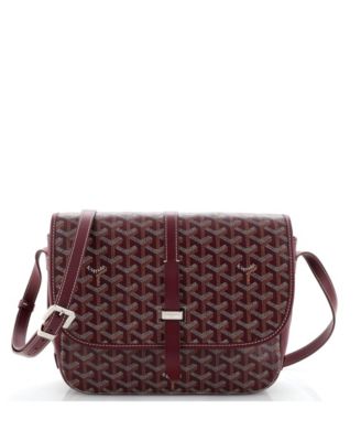 Pre-Owned Goyard - MM Belvedere II Messenger Bag Coated Canvas