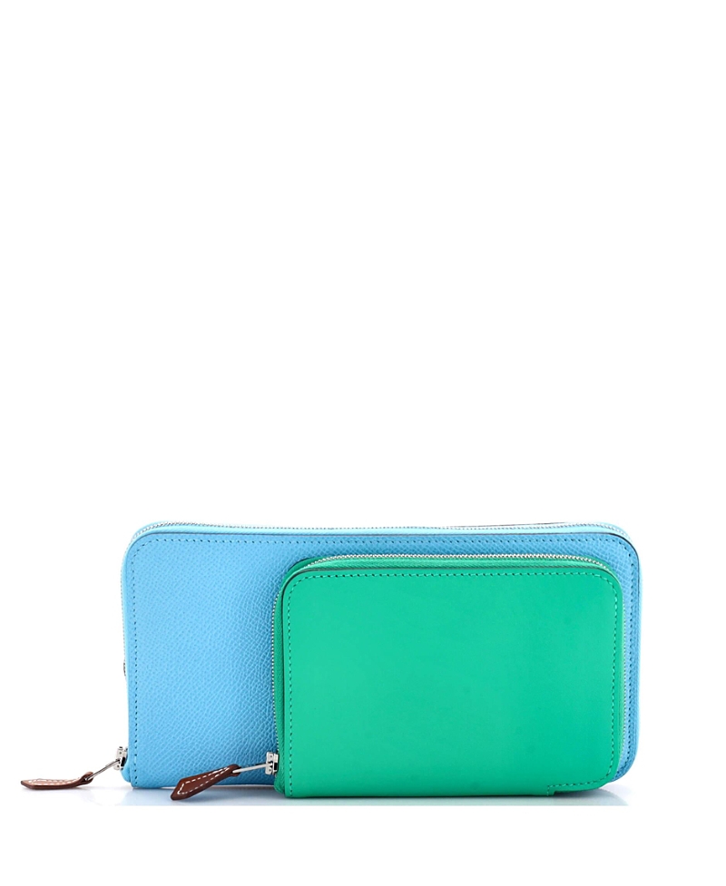 Pre-Owned Hermes Nouveau To Go Wallet Epsom with Swift
