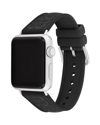 Apple Watch&reg; Black Silicone Strap, 38/40/41mm