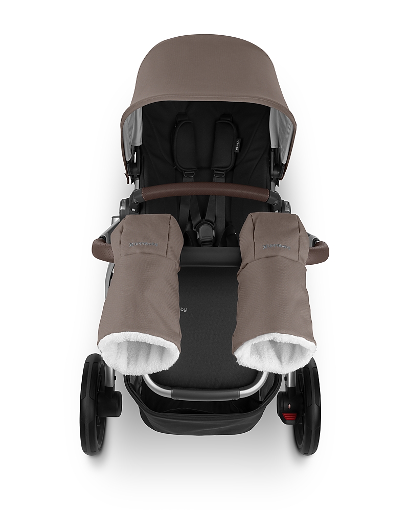 Uppababy Cozy Handmuffs In Theo - Dark Taupe