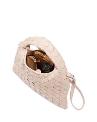 Mini Hop Intrecciato Leather Shoulder Bag