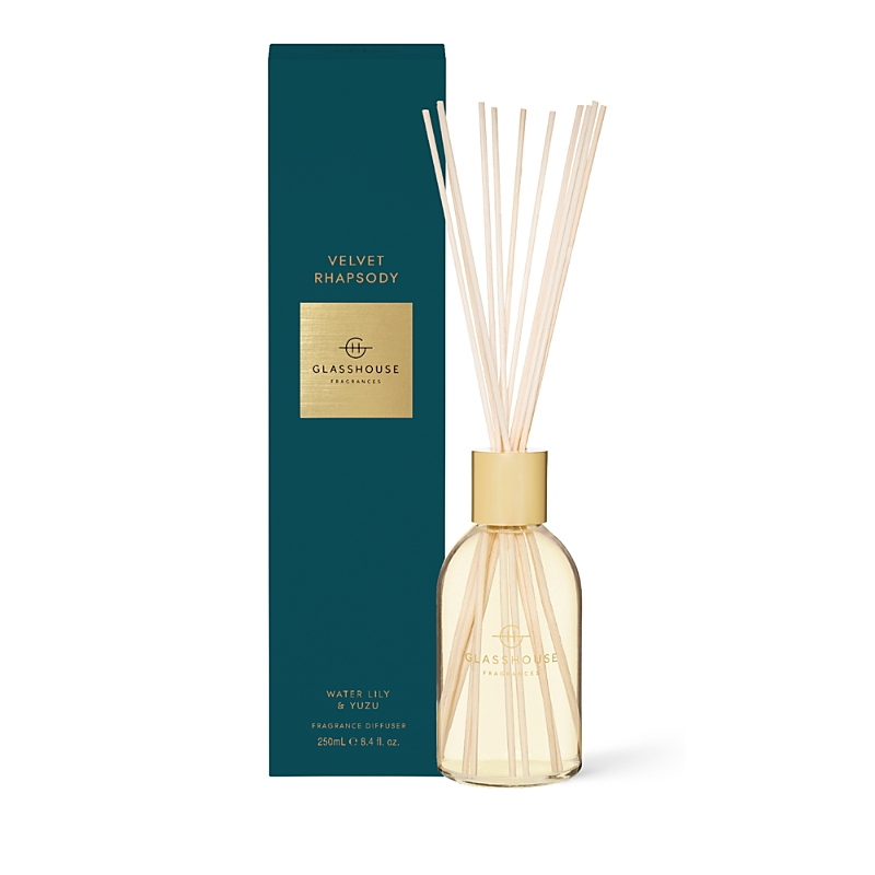 Glasshouse Fragrances Velvet Rhapsody Diffuser 8.4 Oz.