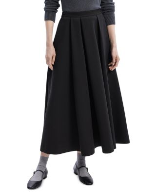 Theory - Pleated Maxi Skirt
