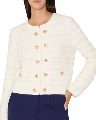 MILLY - Textured Cardigan