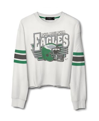 Junk Food Clothing - Women's NFL Crop Crew Fleece Sweatshirt