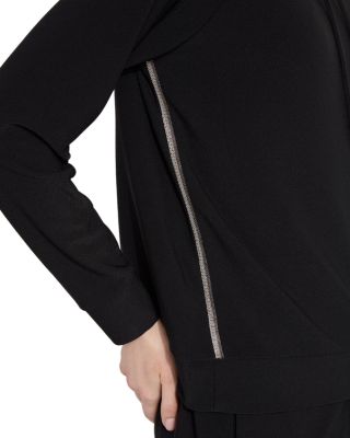 Julia Crepe Hoodie