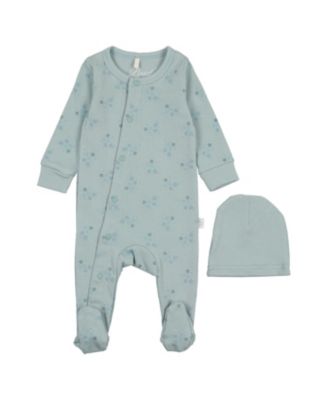 Pouf Baby - Unisex Star Print Footie - Baby