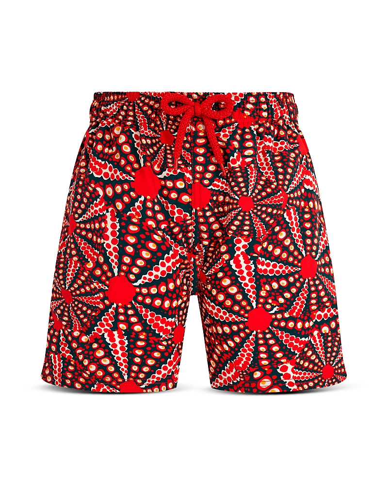 Vilebrequin Boys' Jirise Printed 4 Swim Shorts - Little Kid, Big Kid