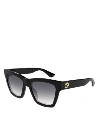 Minimal Cat Eye Sunglasses, 54mm