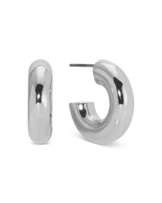 Ettika Mini Thick Classic Hoop Earrings