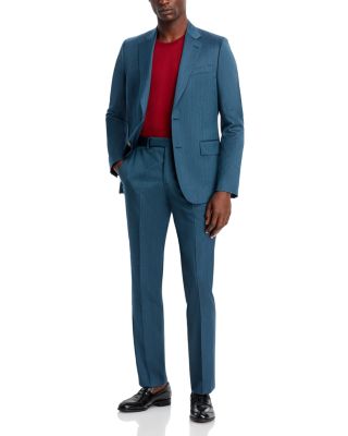 Paul Smith - Brierley Tonal Herringbone Tailored Fit Suit