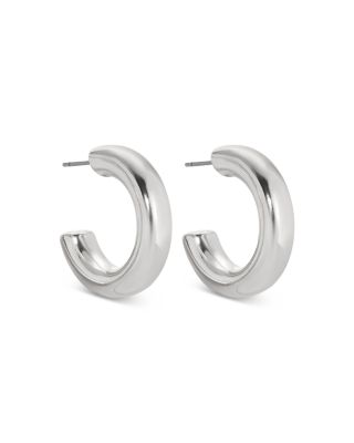 Small Thick Classic Hoop Earrings