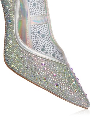 Women's Rhinestone Pumps - Exclusive