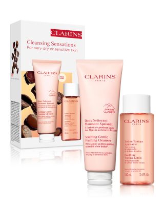 Clarins Soothing Cleansing Skincare Gift Set ($46 value)