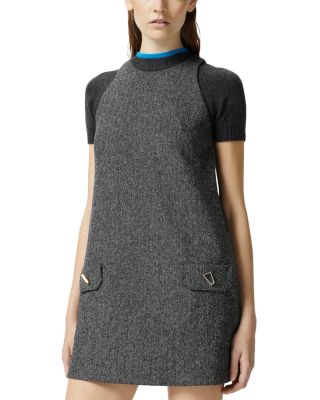 PINKO - Focilide Wool Mini Dress