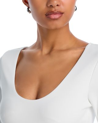 Sculpting Scoop Neck Bodysuit