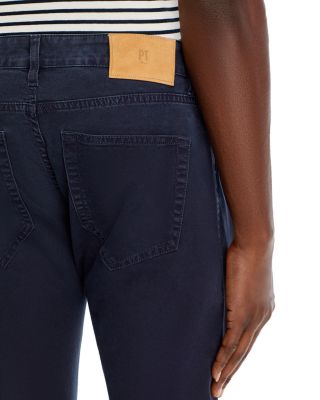 Cotton Stretch Twill Slim Fit 5 Pocket Pants