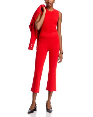 Veronica Beard - Sid Top & Bray Cropped Pants