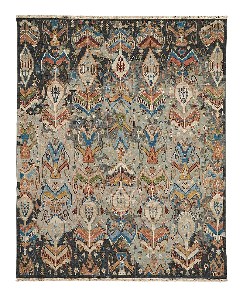 Feizy Leylan 0563f Area Rug, 3'6 X 5'6 In Charcoal/multi