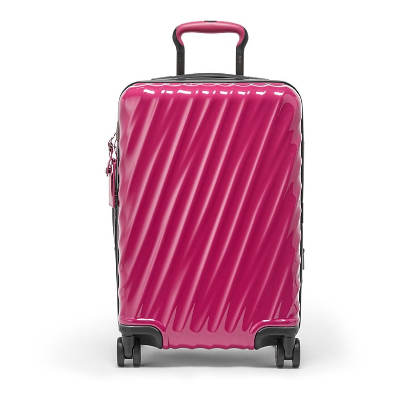 Tumi 19 Degree International Expandable 4-wheel Carry-on In Fuchsia