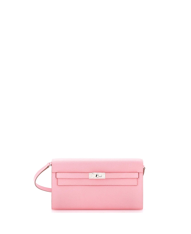 Pre-Owned Hermes Kelly To Go Wallet Epsom