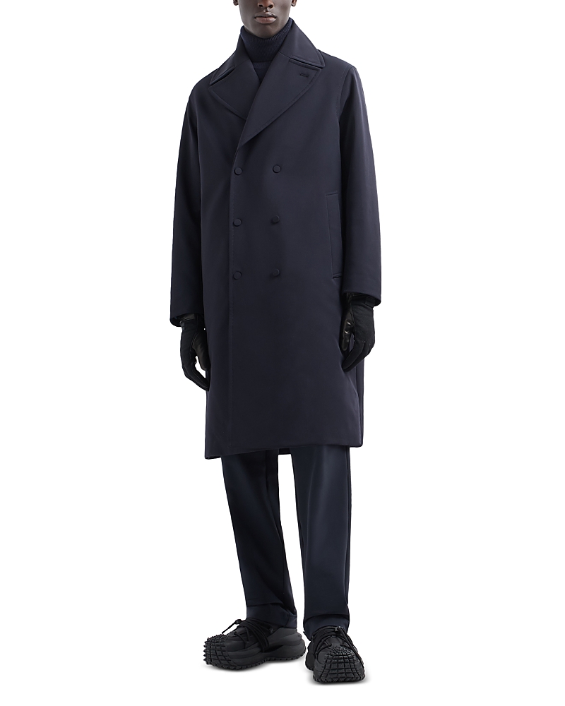 Emporio Armani Double Breasted Trench Coat