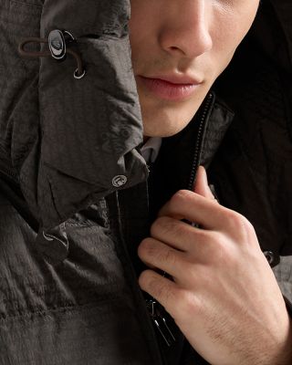 Puffer Coat with Removable Hood