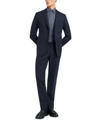 M Line Slim Fit Micro Stripe Suit