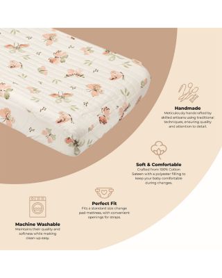 Parker Quilted Change Pad Cover