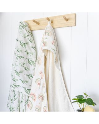 Parker Baby Rainbow Hooded Towel - Ages 0-3