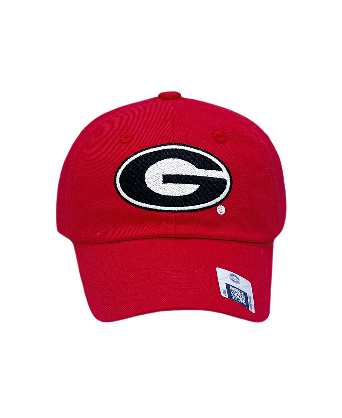 Bits & Bows Unisex Officially Licensed Georgia Baseball Hat - Baby, Little Kid, Big Kid