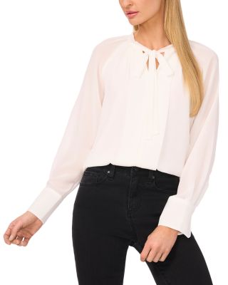 CeCe - Tie Neck Top