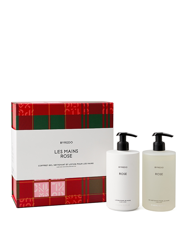 Byredo Les Mains Rose Hand Wash & Hand Lotion Gift Set