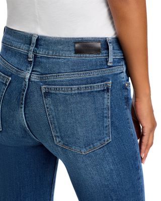 Mara Straight Mid Rise Instasculpt™ Ankle Jeans in Chancery